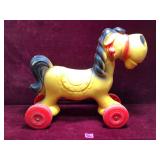 Vintage Worcester Toy Company Ride On Horse