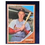 1962 Topps Red Schoendienst Card 575
