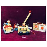 Vintage Fisher Price Little People Toy Collection