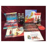 Vintage Coca Cola Holiday Collectibles Lot