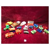 Vintage Diecast and Plastic Toy Vehicle Lot