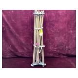 Antique Wooden Folding Clothes Dryer