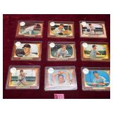 1955 Bowman Baseball Card Collection Lot of 9