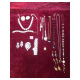 Vintage Costume Jewelry and Watch Estate Lot