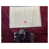 Vintage Semi Truck Table Lamp with Shade