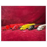 NASCAR Diecast Hauler Semi Truck 5 Piece Lot
