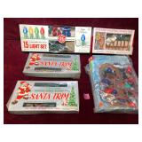 Five Vintage Christmas Light Sets with GE and More