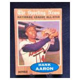 1962 Topps Hank Aaron All Star Card 394