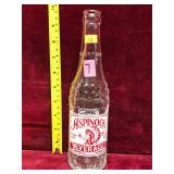Vintage Aspinock Beverages 12oz Soda Bottle