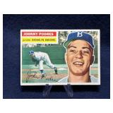 1956 Topps Johnny Podres 173 Baseball Card