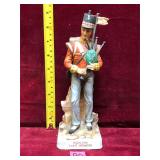 Vintage Highland Light Infantry Bagpiper Figurine