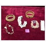 Vintage Costume Bracelet Collection