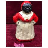 Vintage Cast Iron Mammy Bank