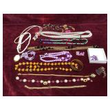 Vintage Costume Jewelry and Cameo Pendant...
