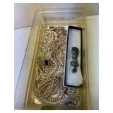 Vintage Faux Pearl and Estate Jewelry Estate Lot