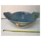 Vintage Roseville Clematis Art Pottery Bowl