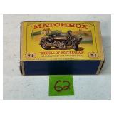 Matchbox Models of Yesteryear Sunbeam Motorcycle