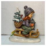 Goebel Hummel Ride Into Christmas Figurine