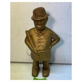 Antique Cast Iron Mulligan the Cop Still Bank