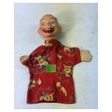 Vintage Composition Head Western Hand Puppet