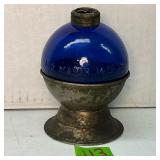 Antique Purdy Cobalt Blue Jeweler Alcohol Lamp