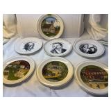 Vintage Hershey Coin Club and Pfaltzgraff Plates