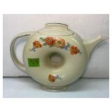 Hall China Poppy Pattern Donut Teapot