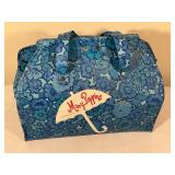 Vintage Mary Poppins Carpet Bag & Doll Clothes Lot