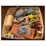 Vintage Sewing Kit Lot with Griffon Pinkers