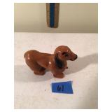 Vintage Hard Plastic Dachshund Ramp Walker Toy
