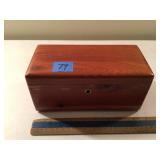 Vintage Lane Miniature Cedar Chest Salesman Sample