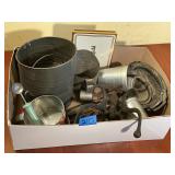 Vintage Kitchenware and Metal Collectibles Box Lot