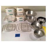 Vintage Corning Ware Blue Cornflower Kitchen Lot