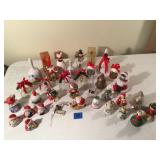 Vintage Christmas Bells and Figurines Collection