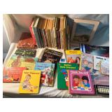 Vintage Childrens Books and Abacus Estate Lot