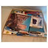 Vintage Travel Postcard and Souvenir Booklet Lot