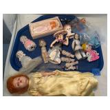 Vintage Antique Dolls and Porcelain Figurines Lot