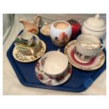 Vintage Porcelain Teacups and Novelty Ceramics