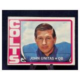 1972 Topps Johnny Unitas Football Card 165