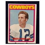 1972 Topps Roger Staubach 200 Cowboys Rookie