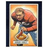 1951 Bowman Garrard Ramsey Cardinals Number 28