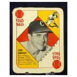 1951 Topps Red Back Eddie Robinson No 51