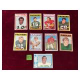 1972 Topps Football Card Lot of 9 Vintage