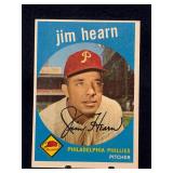1959 Topps Jim Hearn Phillies No 63