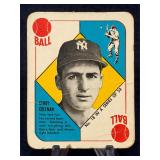 1951 Topps Connie Mack Jerry Coleman 18 Yankees