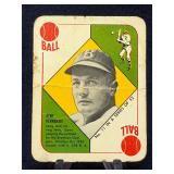1951 Bowman Red Back Gene Hermanski No 11