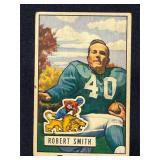 1951 Bowman Robert Smith Detroit Lions Card 101