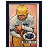 1951 Bowman Francis Rogel Steelers Card 24