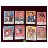 1959 Topps Football Vintage Card Lot of 8