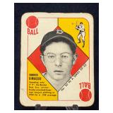 1951 Topps Red Back Dom DiMaggio No 20